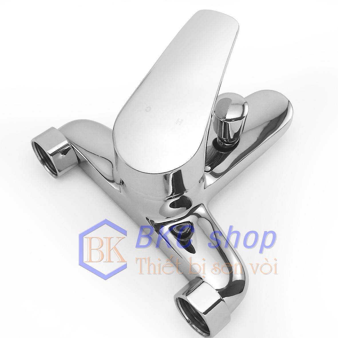 [HCM]Vòi sen nóng lạnh cao cấp Sanji CSN01 (Bạc)