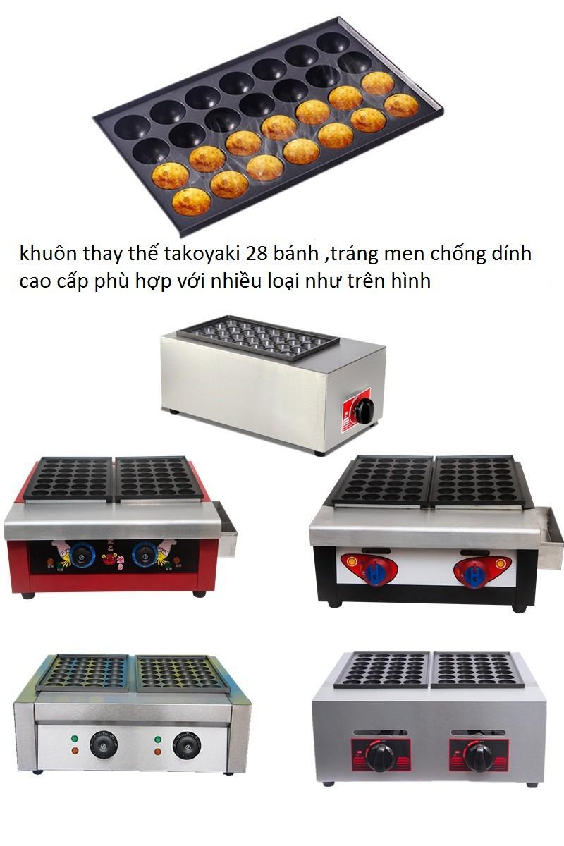 KHUÔN MÁY BÁNH BẠCH TUỘC ,TAKOYAKI