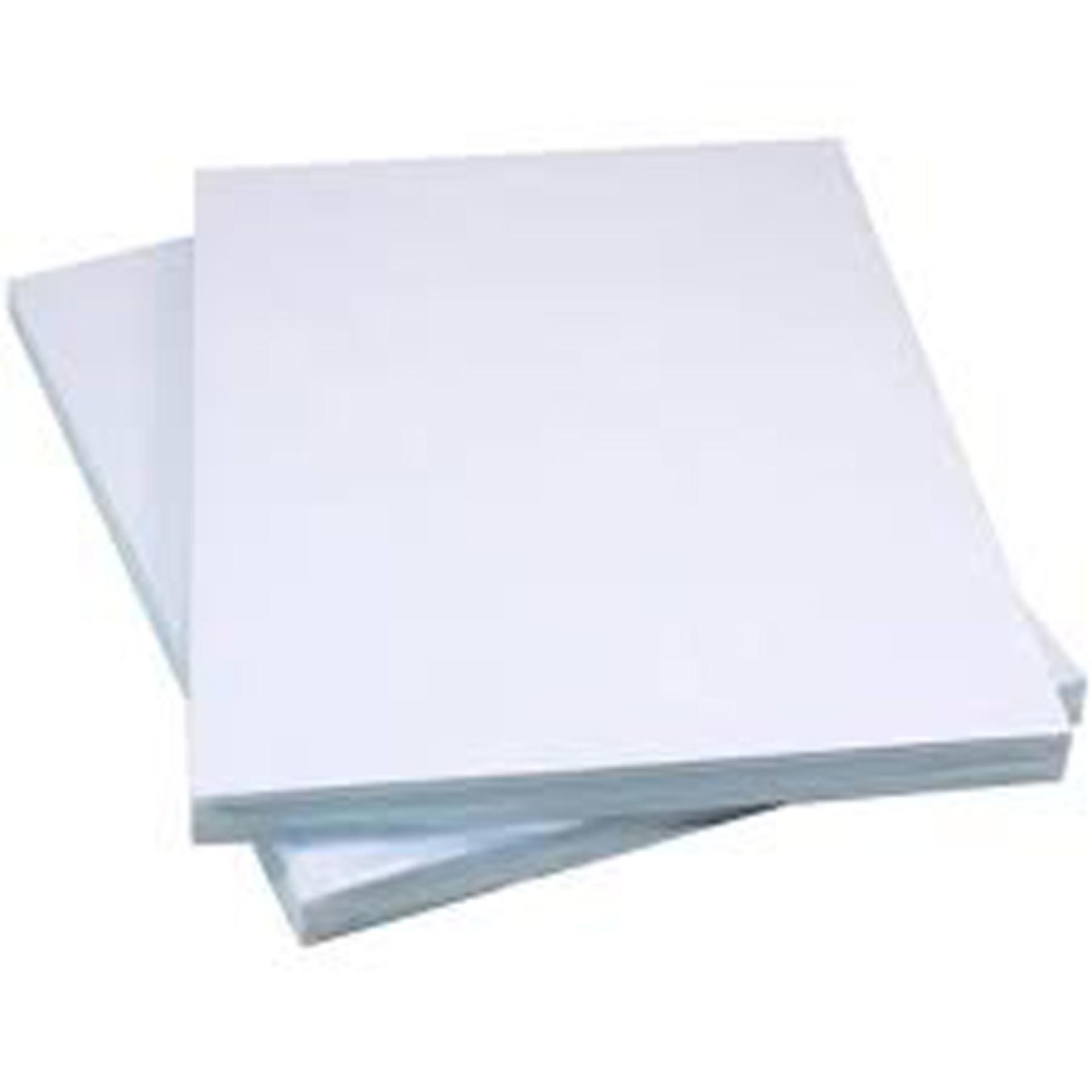 Bộ 10 tờ Giấy Decal A4 đế vàng bóng láng