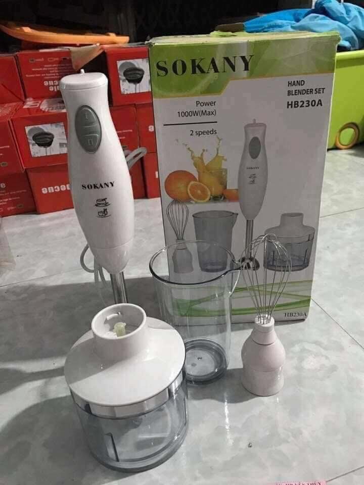 Máy xay cầm tay sokany hb230a