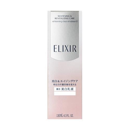 Sữa dưỡng ẩm trắng da ELIXIR Whitening Clear Emulsion II 130mL - Nhật Bản (Da thường)