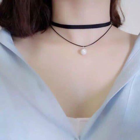 Vòng choker đeo cổ 1 sét 12 chiếc siêu rẻ