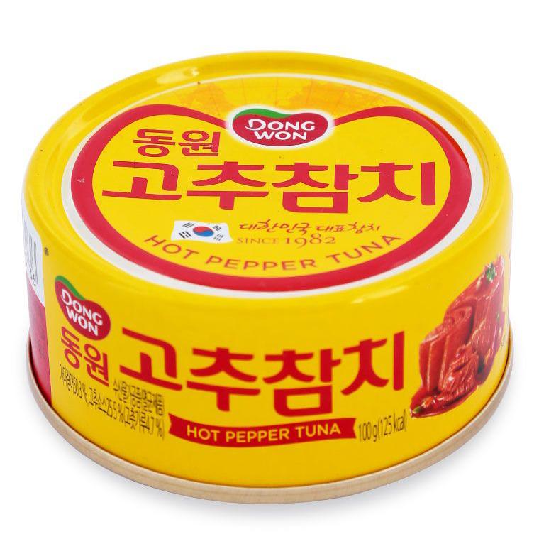 Cá ngừ hạt tiêu dongwon hộp 250g - nhập khẩu hàn quốc