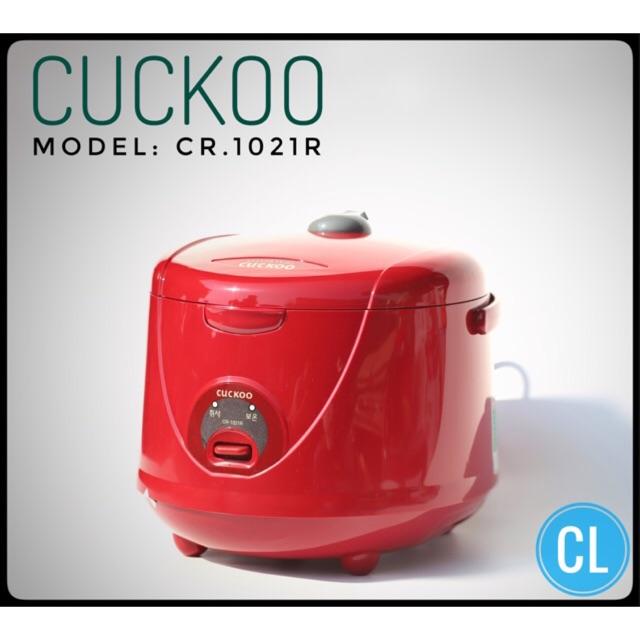 [HCM]Nồi cơm điện tử Cuckoo CR1021 ( trắng )