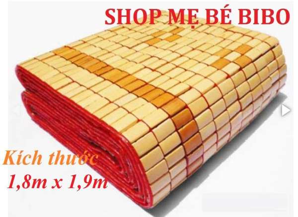 CHIẾU TRÚC MẮT NHỎ KHÔNG VIỀN MÀU TRẮNG 1M8 ( 180cm x 190cm )