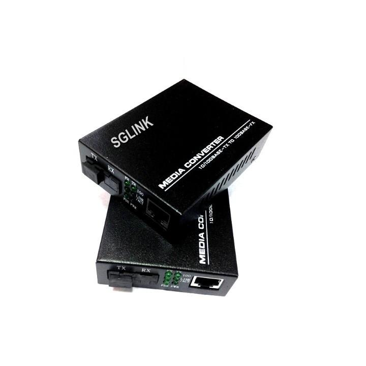 Converter quang single mode SK3100 bộ 2 cái