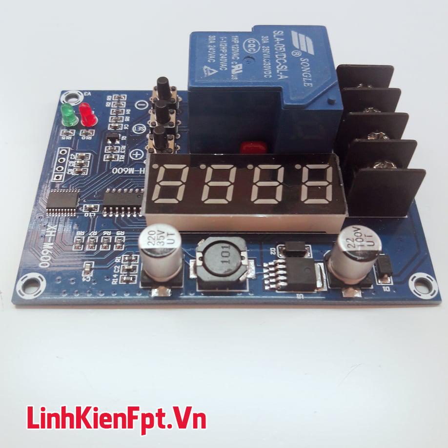 Mạch Sạc Bình Ắc Quy 6- 60VDC 30A Có Bảo Vệ