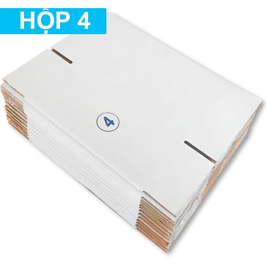 [HCM]Combo 10 hộp giấy carton size 4 (17 x 12 x 8cm)