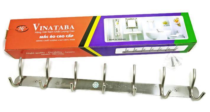 Móc treo quần áo inox cao cấp Vinataba