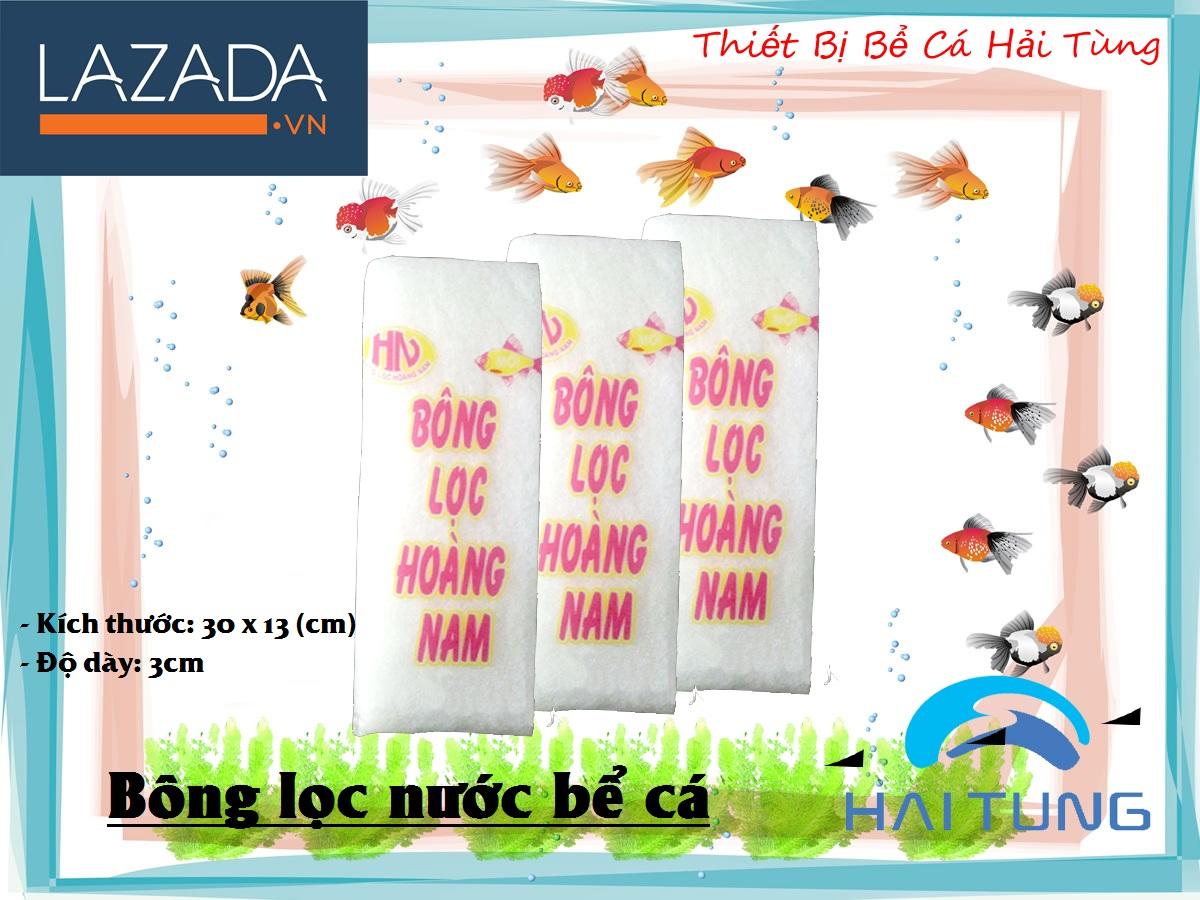 Combo 5 tấm bông lọc trắng bể cá