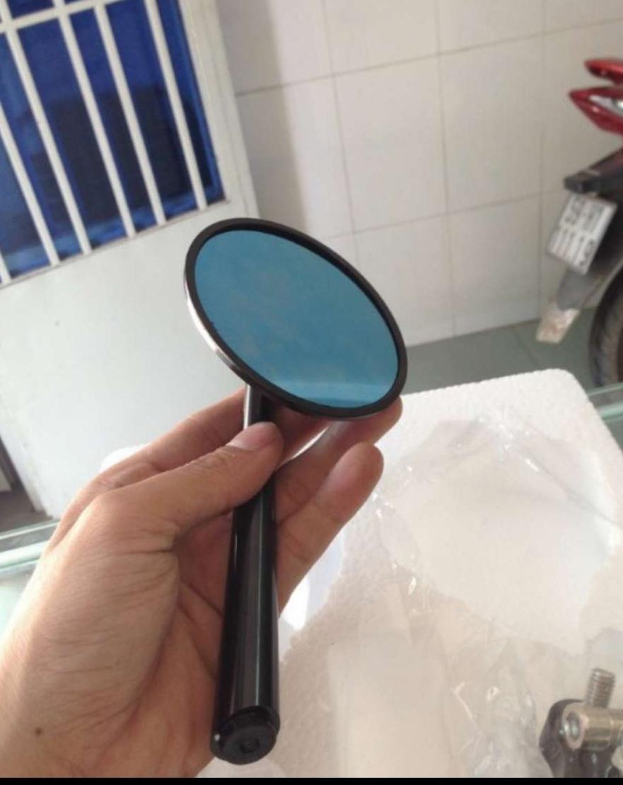 Kính tròn rizoma màu đen