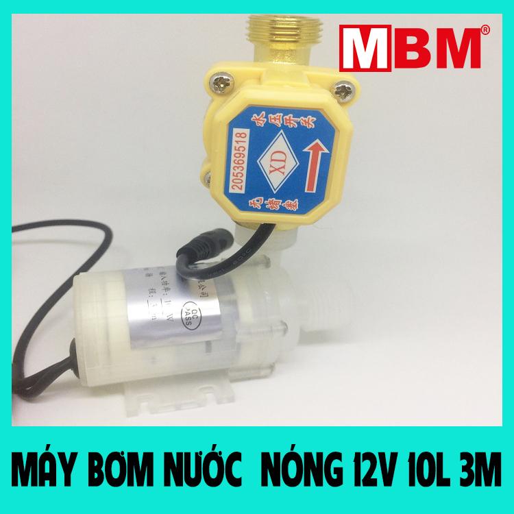 Máy bơm nước nóng 12V 10L tự động