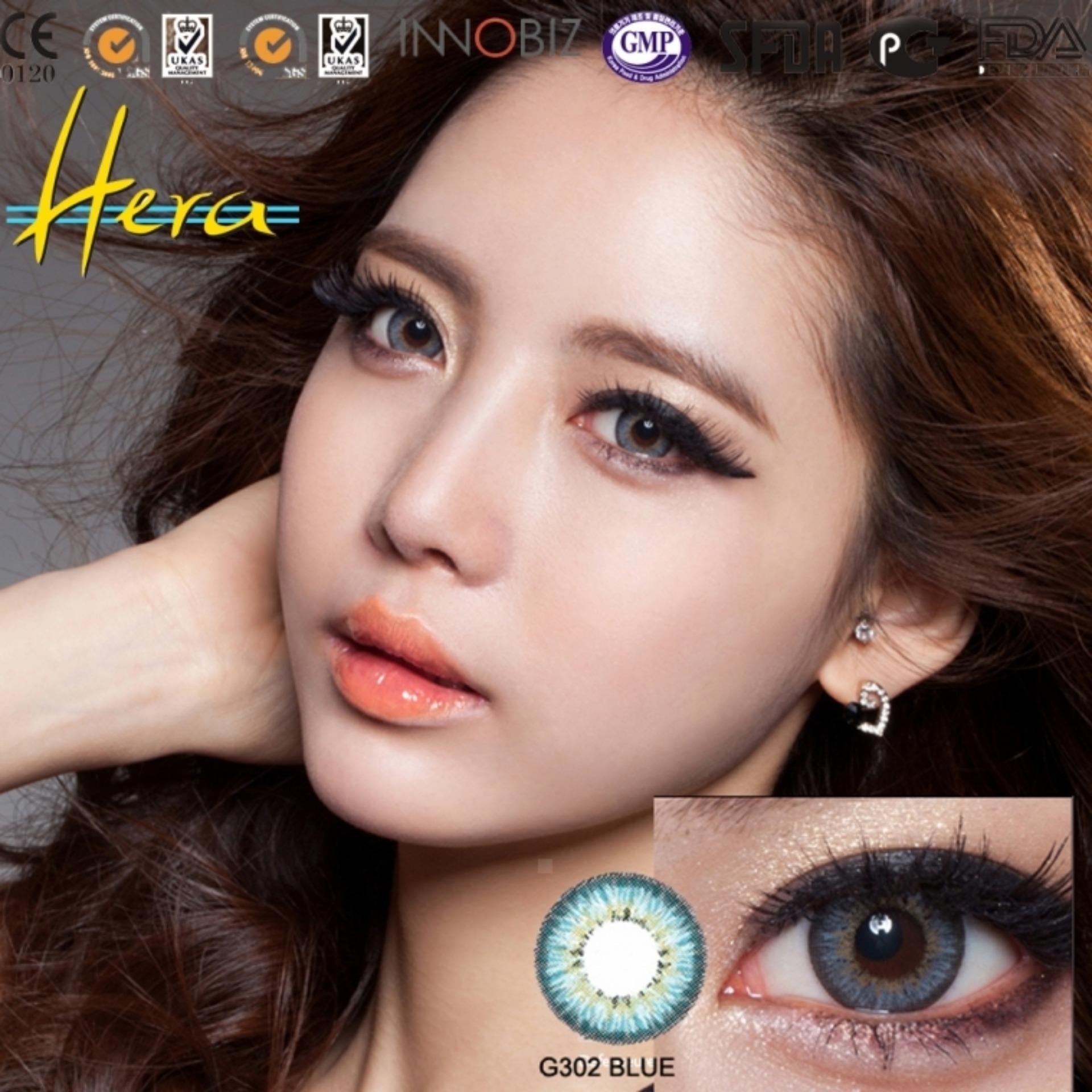 [HCM]lens màu xanh dương không độ