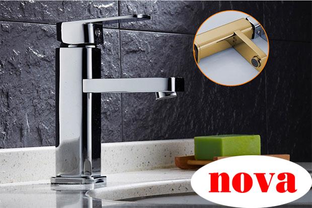 Bộ sen cây nóng lạnh 3003 và vòi lavabo nóng lạnh 5009