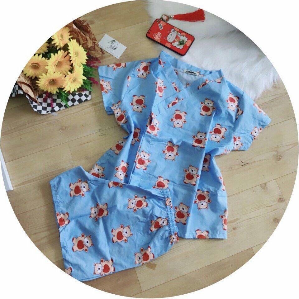 Bộ đồ pijama kimono mặc nhà nữ cực đẹp (Giao Mẫu Ngẫu Nhiên)