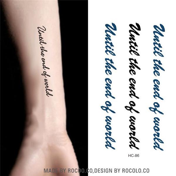 Hình xăm dán Tattoo
