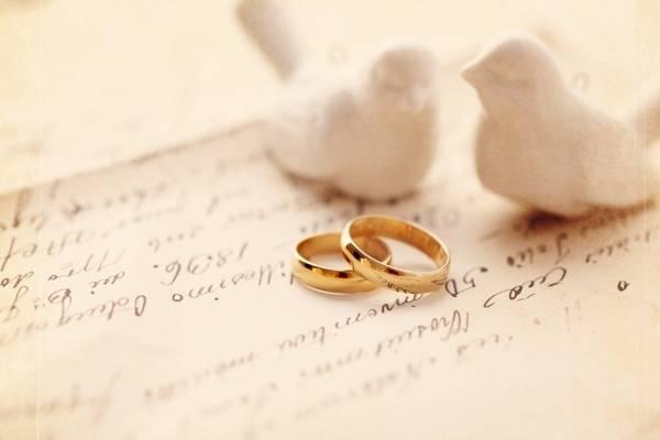 Cặp nhẫn Tình Yêu, Nhẫn đính hôn mạ vàng 24k (Thay lời tỏ tình)