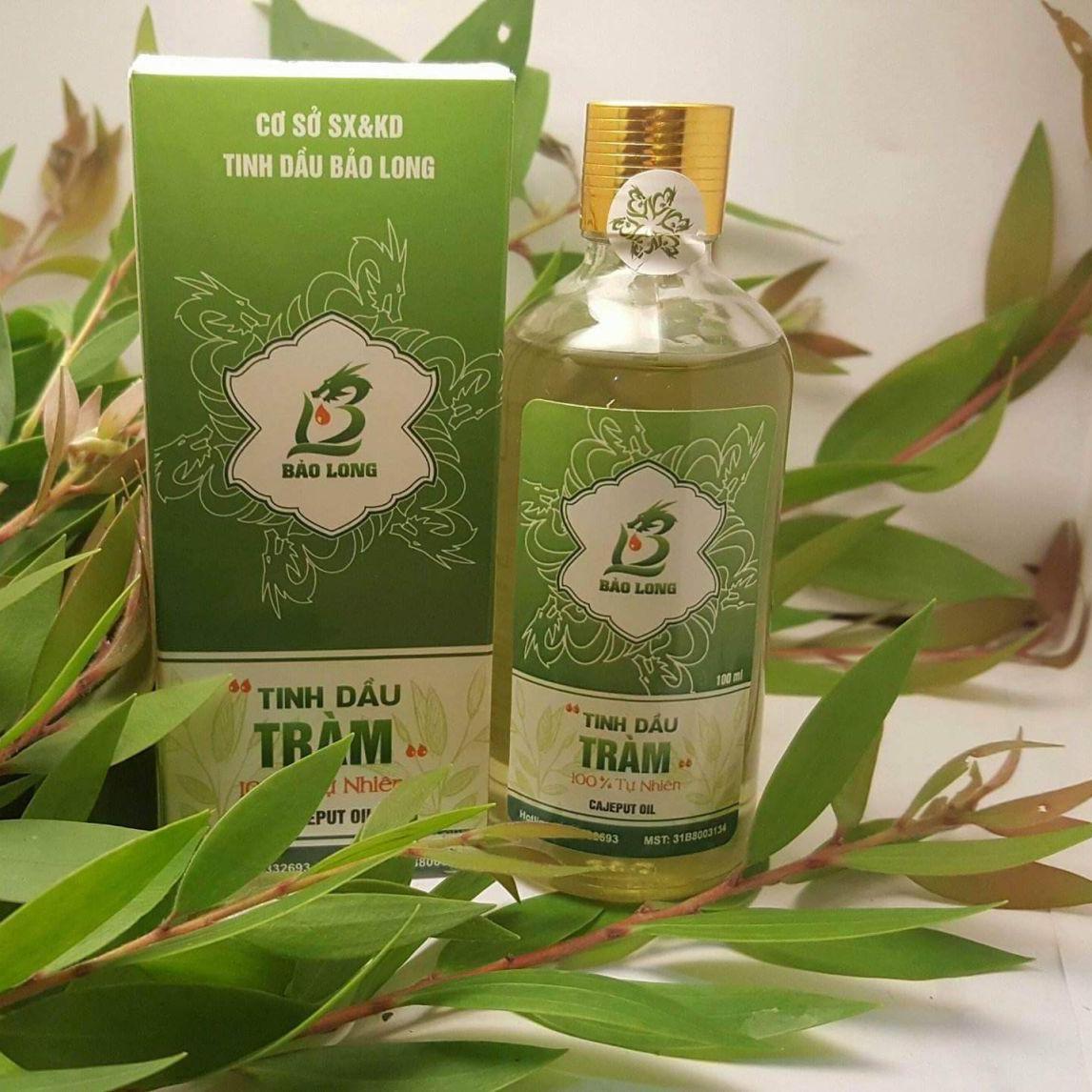 Chai tinh dầu tràm Huế Bảo Long 100ml( Nguyên Chất&Tự Nhiên 100%)(tặng chai nhỏ 10ml tiện mang theo)