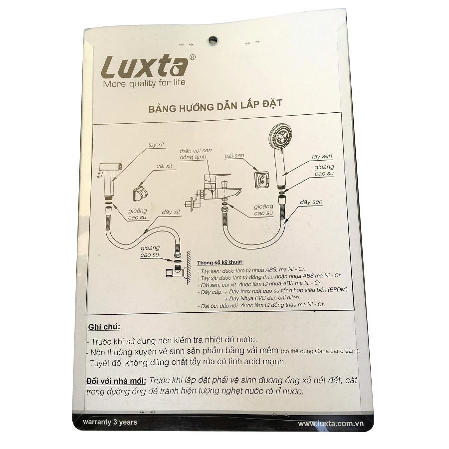 [HCM]Bộ Tay Sen Tắm Luxta (Việt Nam) TX22