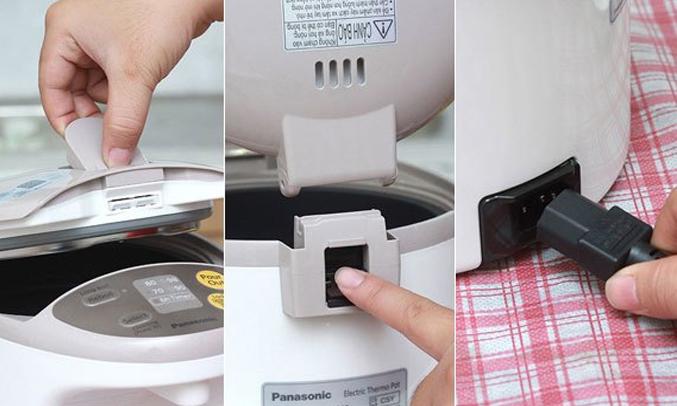 Bình thủy điện Panasonic NC-BG3000