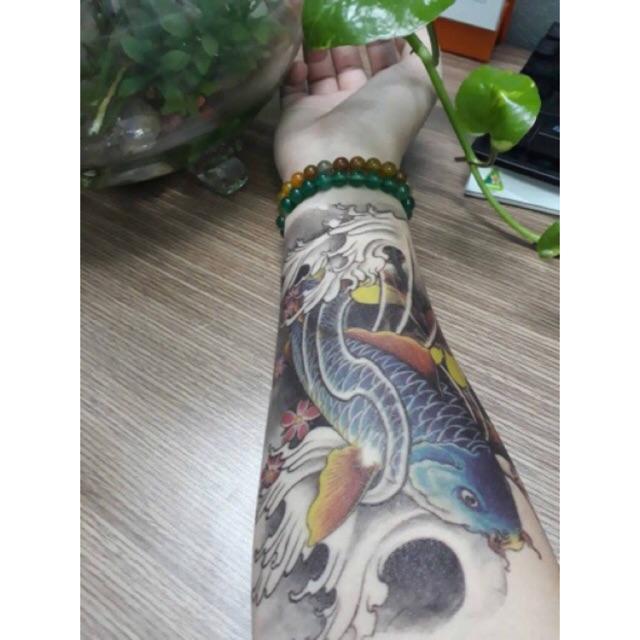 [HCM]Combo 3 tấm hình xăm dán 15x21cm Cá Chép Màu CBB08 (Tặng ngay 1 tấm cùng size khi mua 2 combo)