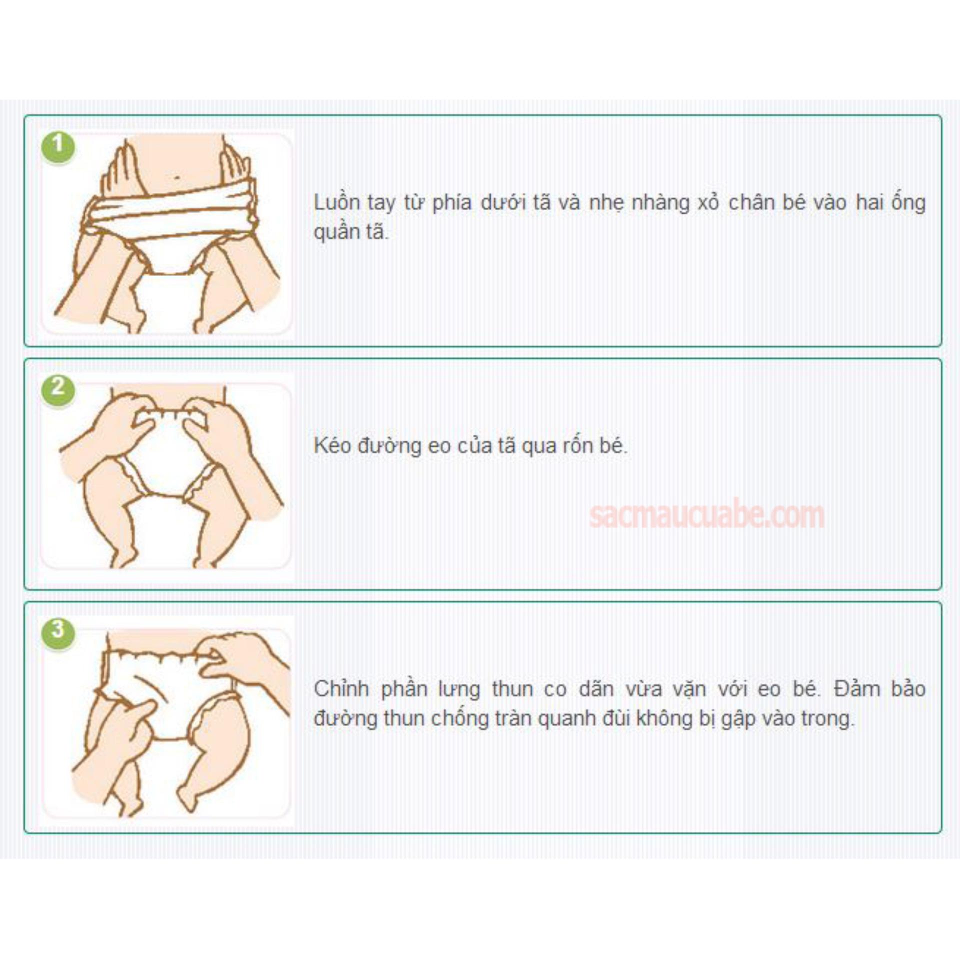 Bộ 3 Tã quần Merries XL38