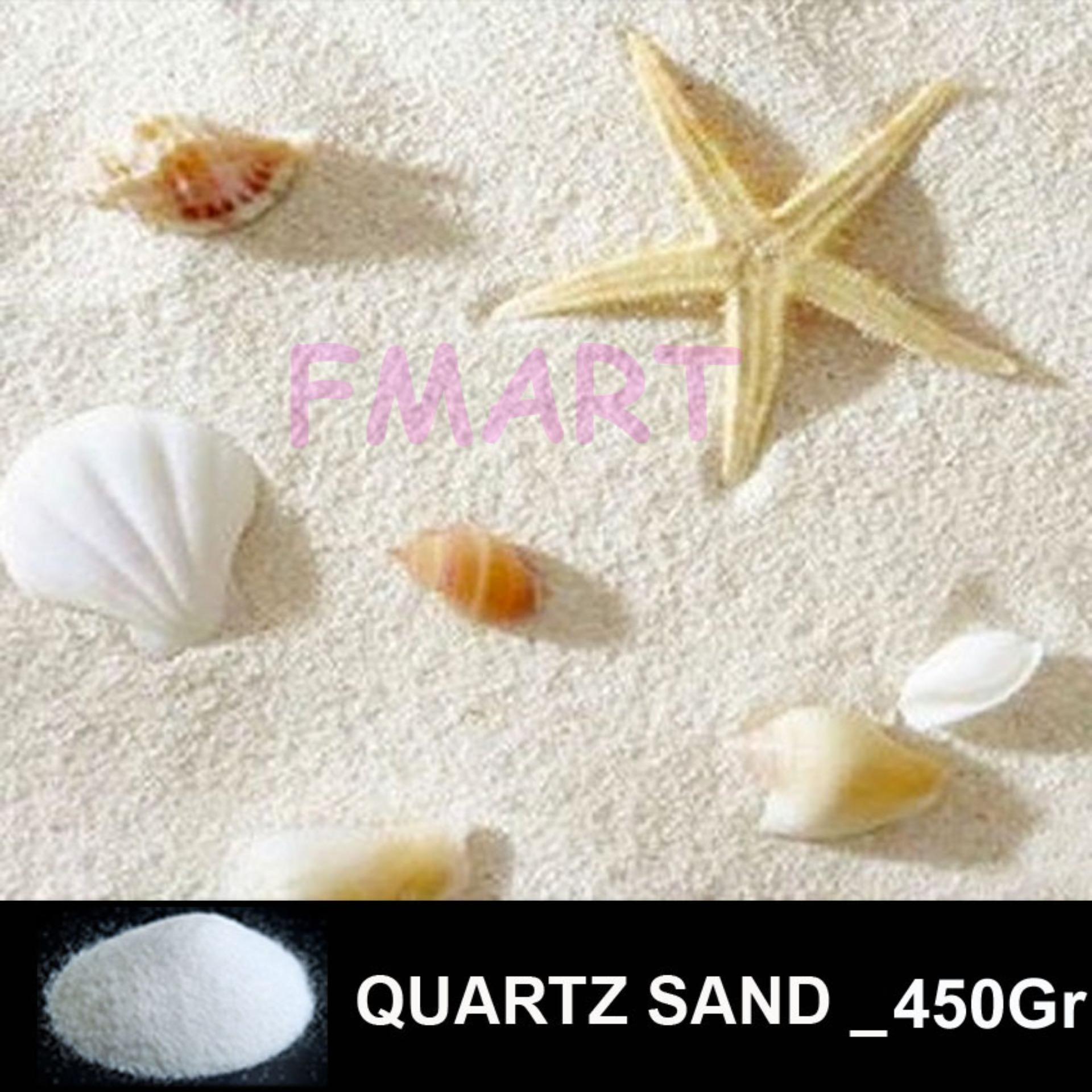 450GR PREMIUM NATURAL SILICA SAND GRAVEL WHITE AQUARIUM FISH TANK