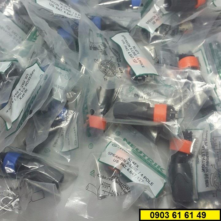 BỘ 2 JACK CẮM LOA SPEAKON NL4FX