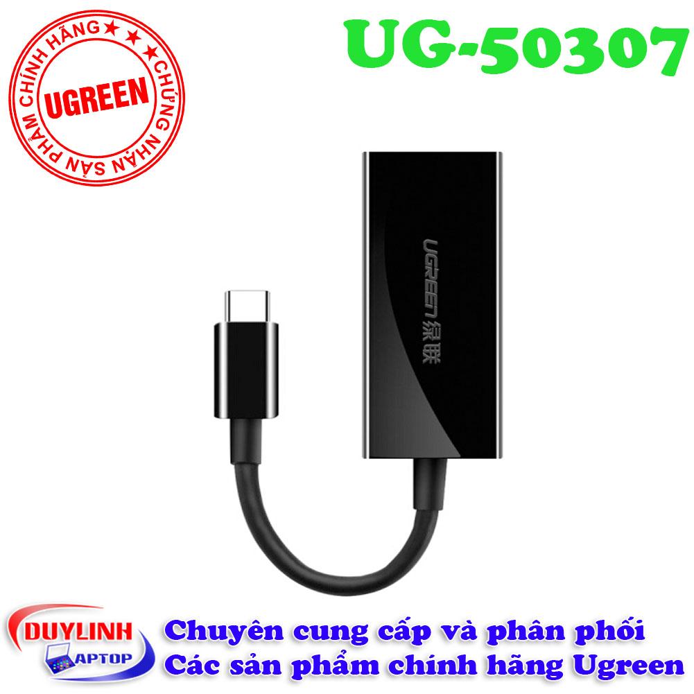 Cáp USB Type C to Lan tốc độ Gigabit  - Adapter USB C Ugreen