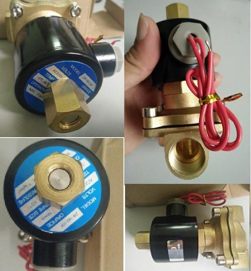 Van điện từ UW phi 34 Tốt - Điện 220V