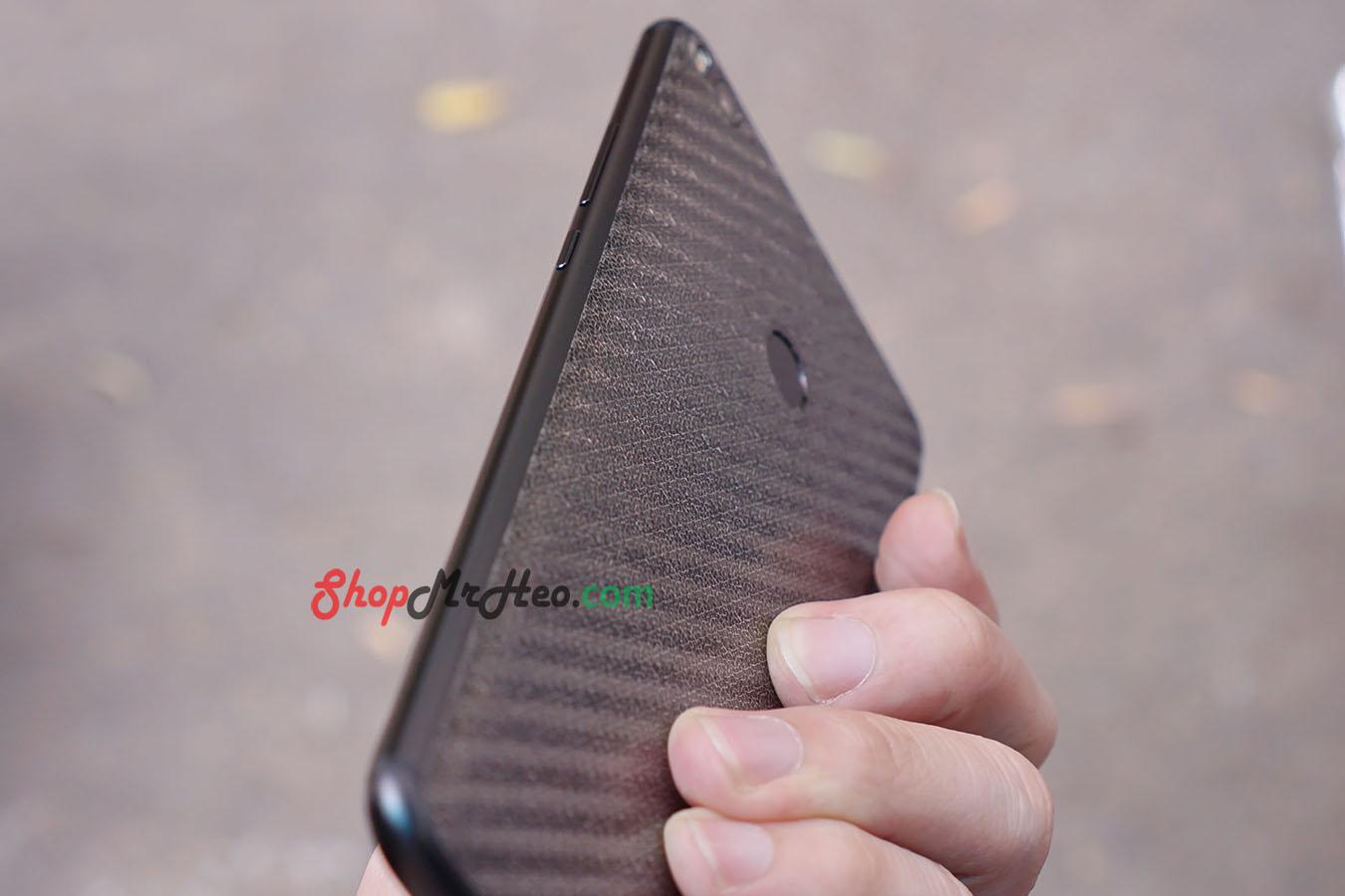 Bộ 3 skin dán mặt lưng vân 3d xiaomi mi max 2