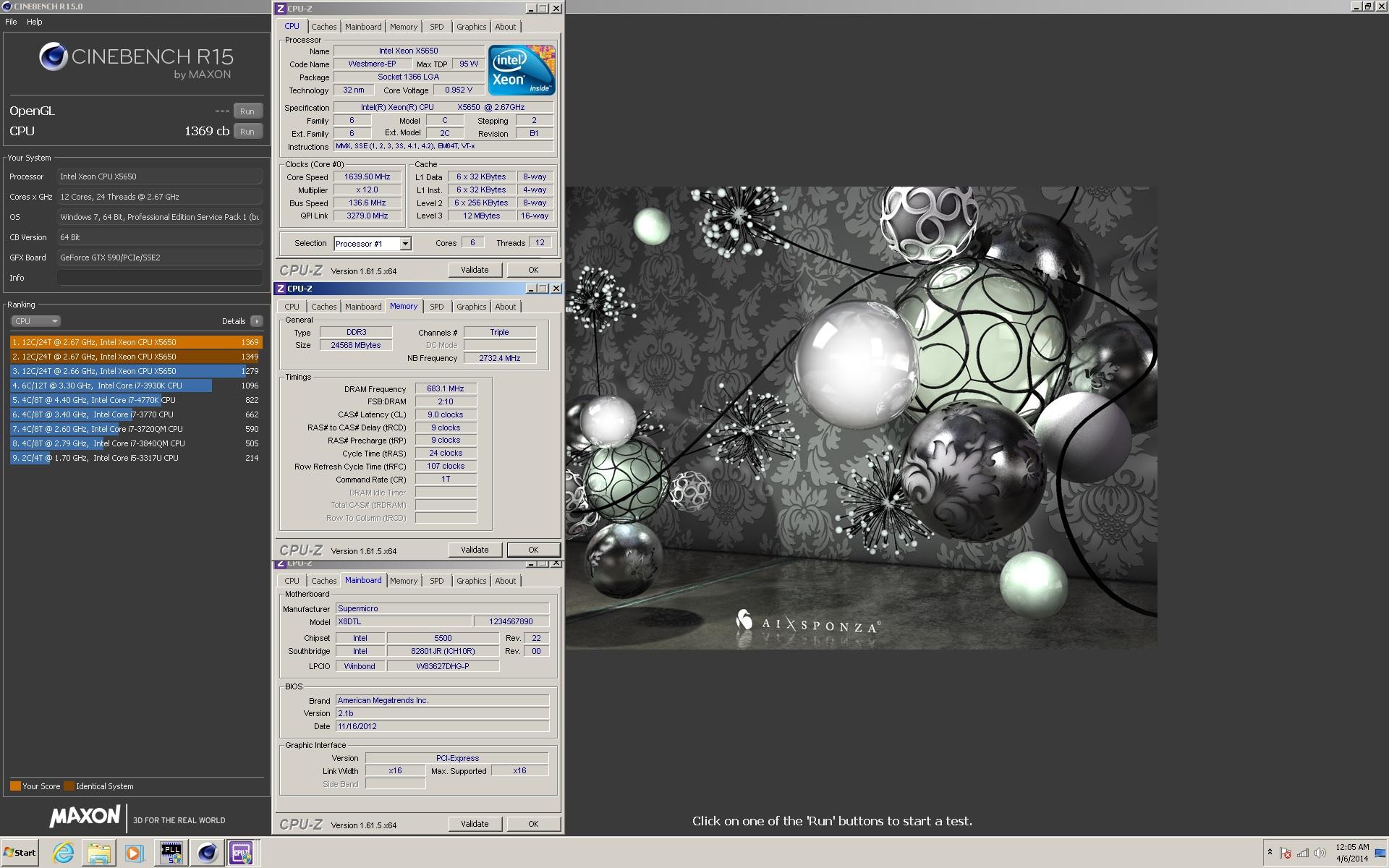 Intel® Xeon® Processor X5650 (12M Cache, 2.66 GHz, 6.40 GT/s Intel® QPI)