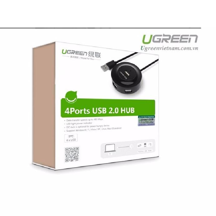 Bộ chia 4 cổng USB 2.0 Ugreen 20277
