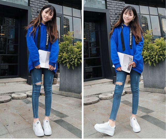 (Miễn phí vận chuyển) Giày thể thao độn đế 5p P.UM.A