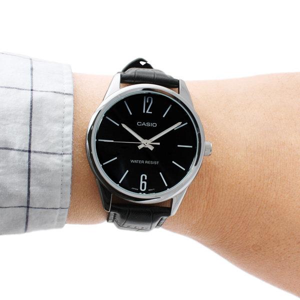 Đồng hồ nam dây da Casio Anh Khuê MTP-V005L-1BUDF
