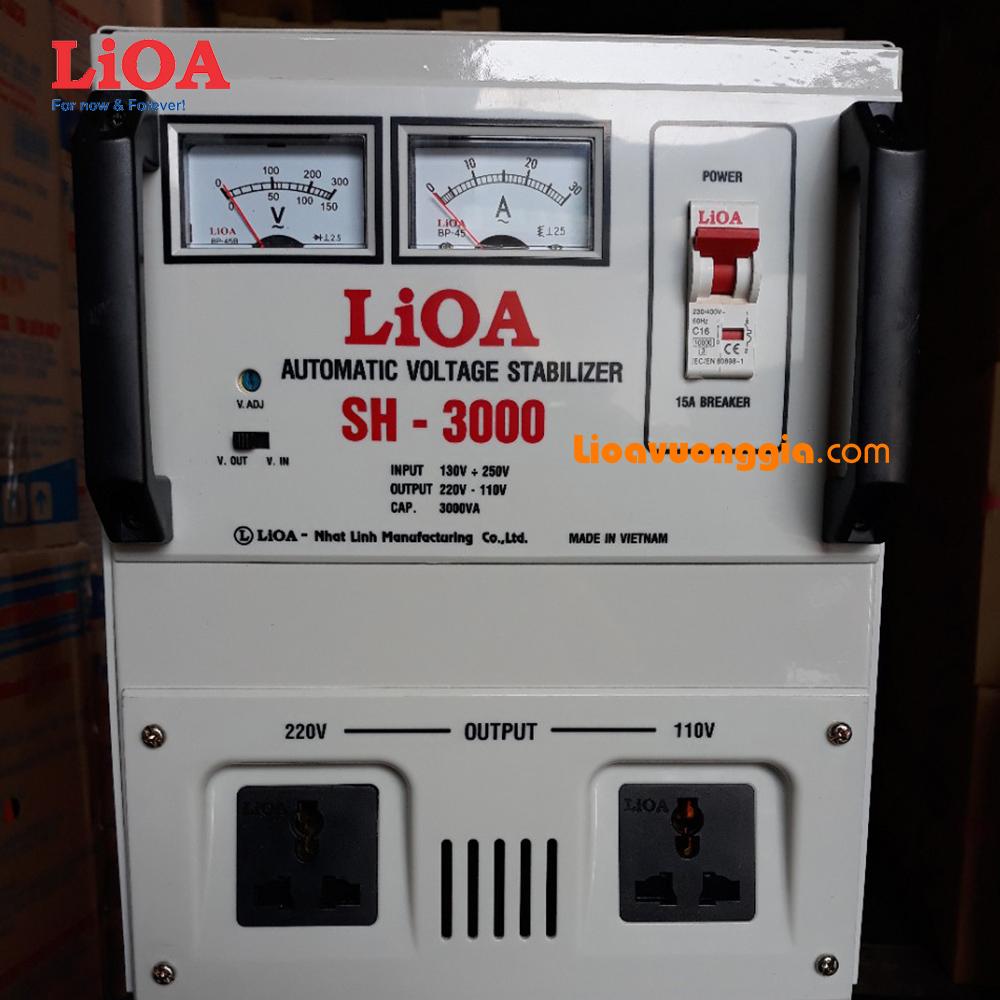 Ổn áp 1 pha LiOA 10.000VA thế hệ mới SH-10000II