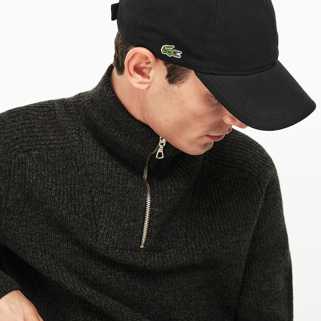 [FreeshipMAX] Mũ Lacoste Pique (Đen)