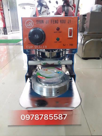 Máy ép-dán miệng ly 500ml-700ml TANG CUON KEO 1000LY