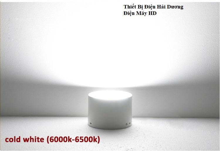 Đèn Downlight Lắp Nổi Ống Bơ Lumen 9W (Thân Đen/Trắng)