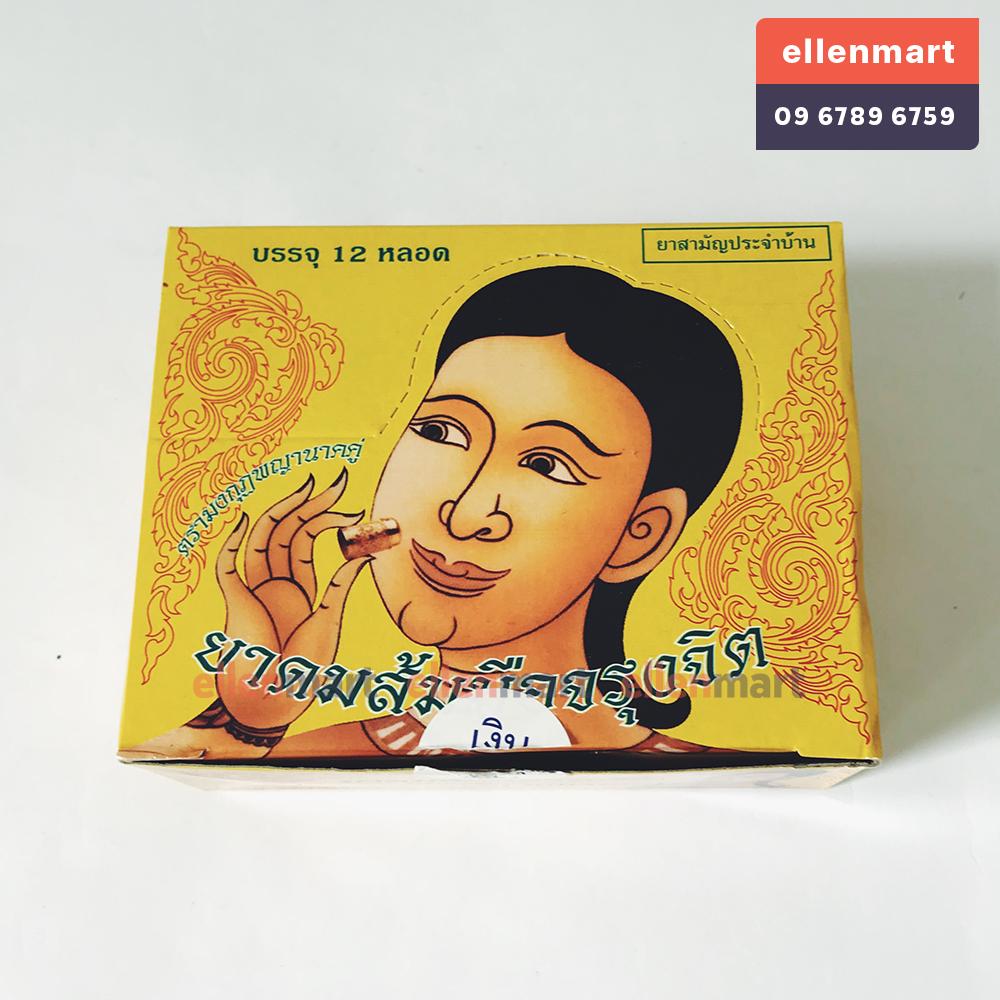 6 ống dầu hít viêm xoang Thái Lan 2g
