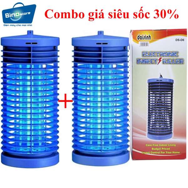 Bộ Combo 2 Đèn diệt côn trùng Đại Sinh DS-D6