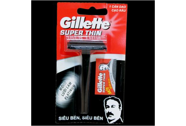 6 bàn cạo râu gillette ( 1 vỉ 6 cái )
