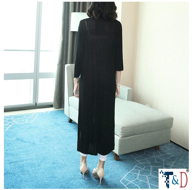 [HCM]ÁO KHOÁC NỮ CARDIGAN FORM DÀI MÀU ĐEN