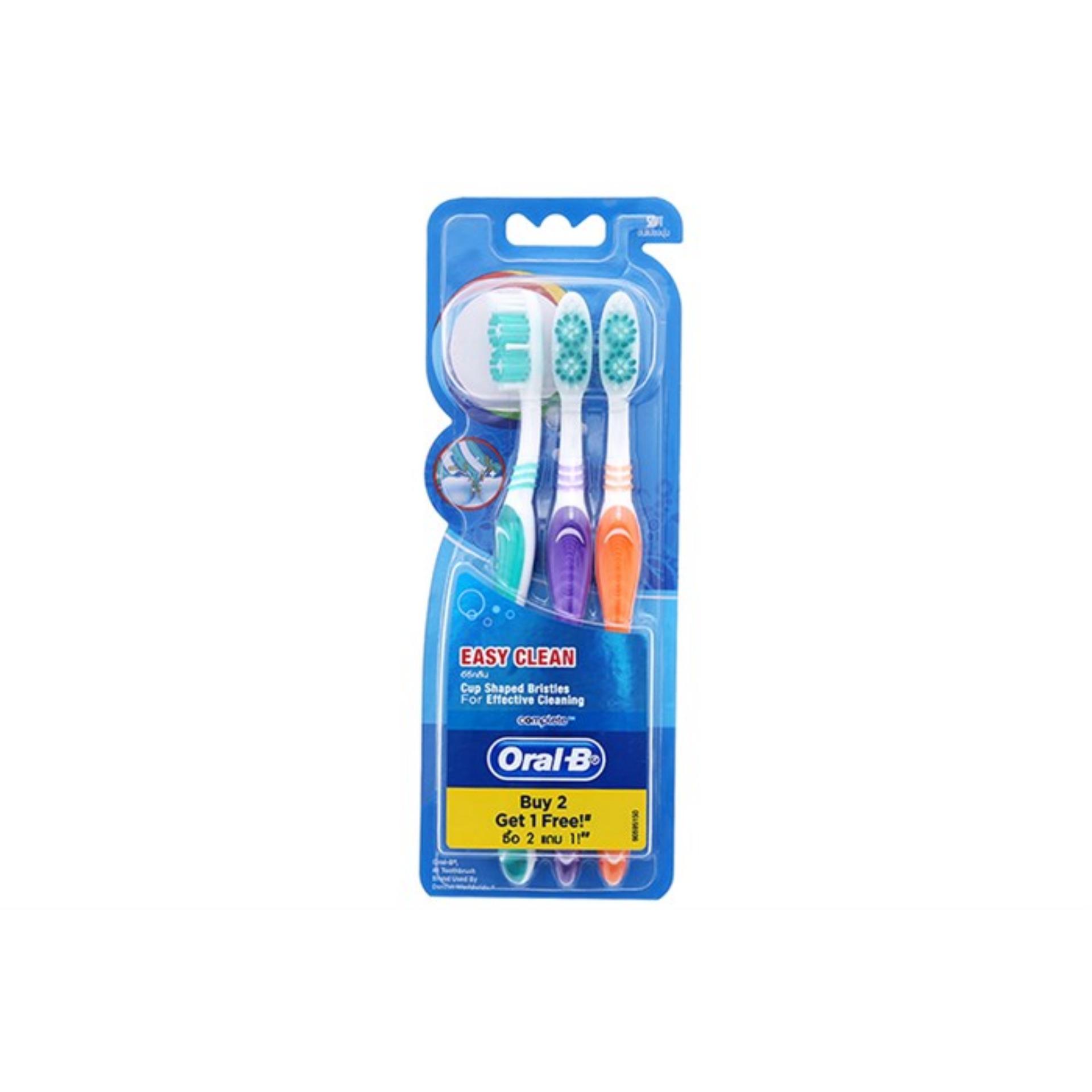 Vỉ 3 Bàn Chải Đánh Răng Oral-B- Hàn Quốc