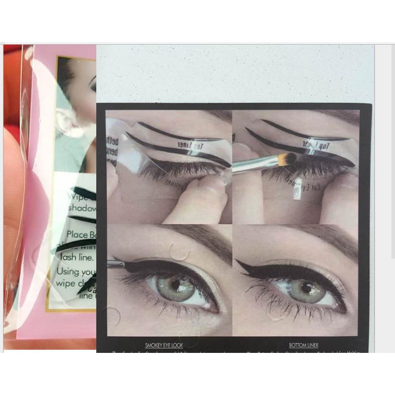 Khuôn kẻ mí Eyeliner và tô bầu mắt