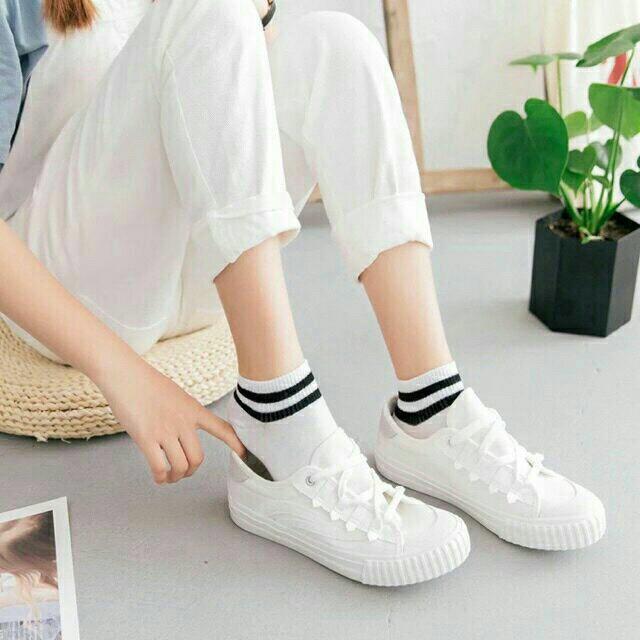 vớ (tất) 2 sọc Thể Thao Hàn Quốc