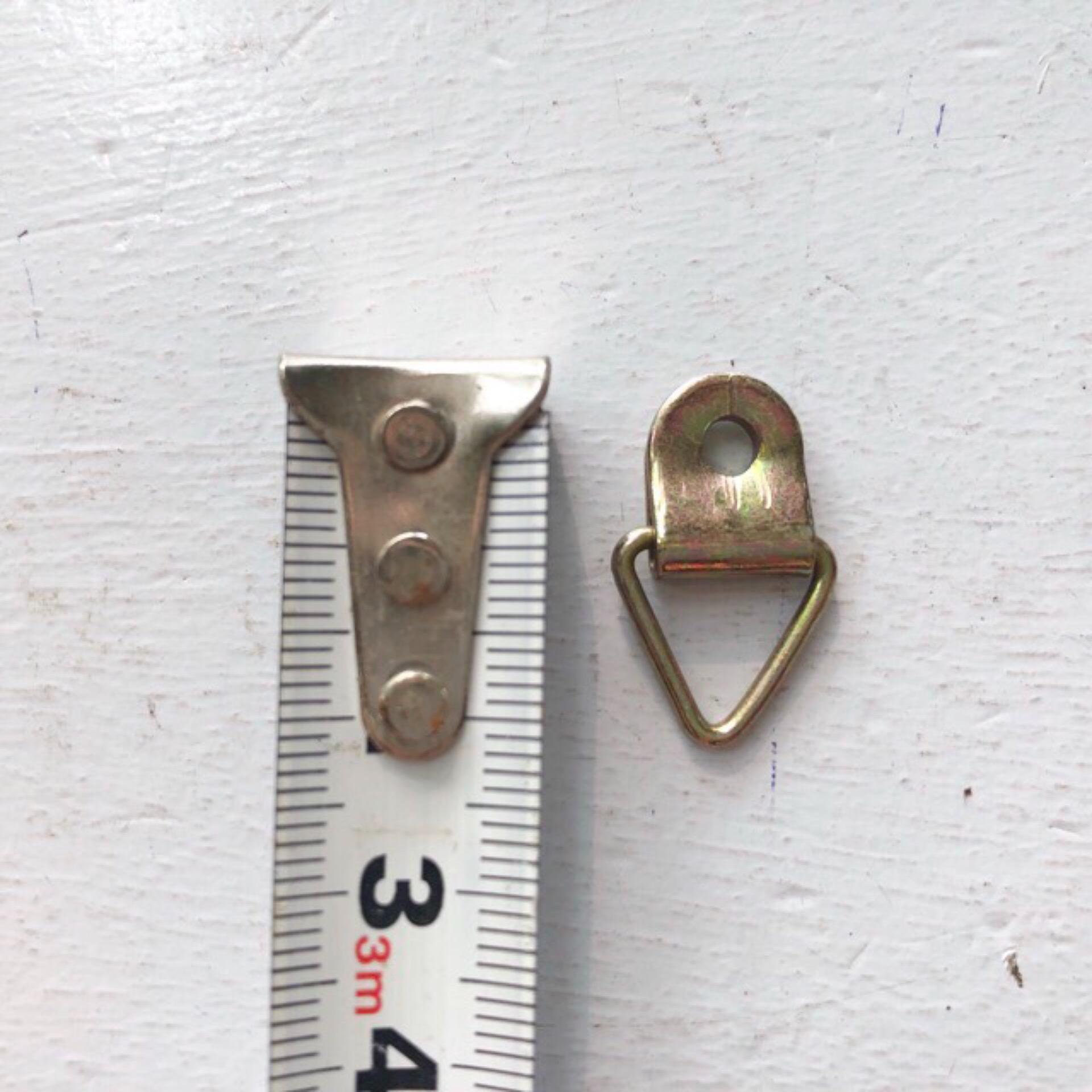 Bộ 30 Móc Treo Tranh Tam Giác 1cm
