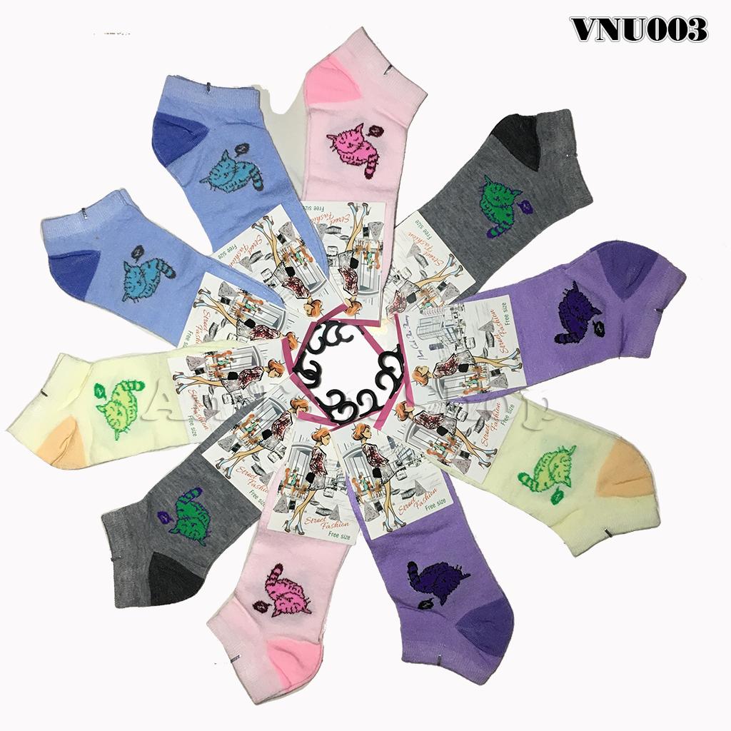 [HCM]05 Đôi Tất Vớ Nữ Hình Mèo
