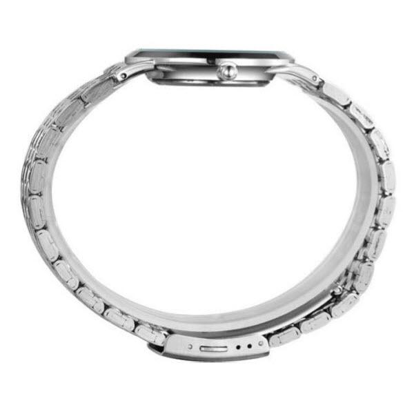 Đồng hồ nữ dây inox BOSCK 3304 (Trắng mặt đen)