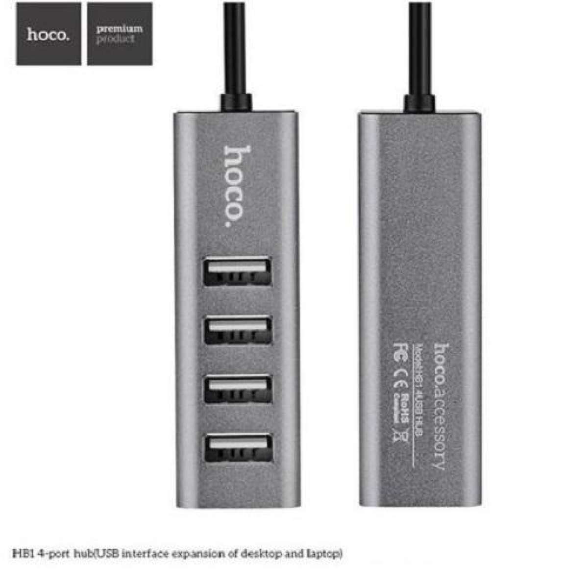 Bộ chia cổng USB Hoco HB1 - 4 cổng USB